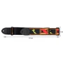Ремень для гитар Fender 2 Monogrammed Black/Yellow/Red Strap (20515): Производитель Fender