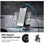 Тримач Pitaka Car Holder MagEZ Mount Pro 15W Black (CM4001Q) для iPhone 13/14 series: Особливості автодержатель, wireless charging, MagSafe, магнитный