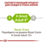 Сухой корм для собак Royal Canin XSmall Adult 8+ малых пород старше 8 лет 500 г (10040059): Возраст Взрослые