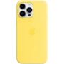 Чехол для iPhone Apple Silicone Case with MagSafe Canary Yellow (MQUL3) for iPhone 14 Pro Max: Материалы Силикон