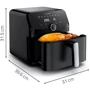 Фритюрница Moulinex Easy Fry Mega EZ8558F0: Мощность, Вт 2020