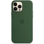 Чехол для iPhone Apple Silicone Case with MagSafe Clover (MM2P3) for iPhone 13 Pro Max: Цвет зеленый