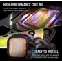 Кулер Corsair iCUE Link H150i RGB AIO Liquid CPU Cooler Black (CW-9061003-WW): Роз'єм 4pin
