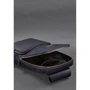 Мужская сумка-слинг BlankNote Blackwood синяя (BN-BAG-49-bw-navy): Фактура Сафьяно, Матовая