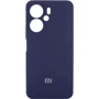 Чехол для телефонов Lakshmi Premium Silicone Case with Logo Full Camera Midnight Blue for Xiaomi Redmi 13C 4G / 5G / Poco C65 / M6 5G