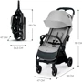 Прогулянковий візочок Kinderkraft Apino Dove Grey (KSAPIN00GRY0000) фото 14