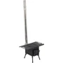 Печь дровяная Bo-Camp Falconwood Black (8618600): Размер 1460х570х400 мм