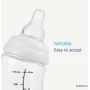 Антиколікова пляшечка для годування Difrax S-bottle Natural з силіконовою соскою 250 ml (706): Вік с рождения