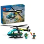 Конструктор LEGO City Вертоліт аварійно-рятувальної служби (60405): Серія City