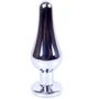 Анальная пробка с кристаллом BOSS of TOYS Boss Series - Jewellery Silver BUTT PLUG Green, BS6400078