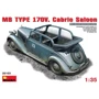 Сборная модель MiniArt Немецкий автомобиль кабриолет MB Typ 170V (Cabrio Saloon) (MA35103)