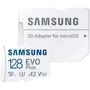 Карта пам'яті Samsung 128GB microSDXC Class 10 UHS-I U3 V10 A1 EVO Plus + adapter: Обсяг 128 ГБ