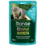 Влажный корм беззерновой Monge BWild Grain Free Wet Cod Fish Adult Cat из трески с креветками и овощами 85 г (70012768)