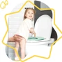 Накладка на унітаз Badabulle розкладна зелена (B027009) фото 5