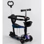Детский самокат 5 в 1 Best Scooter S 3288 Темно-синий