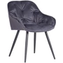Кресло AMF Gabriel black/monsoon gray (545858)