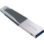 USB-флешка SanDisk 64GB iXpand Mini USB 3.0/Lightning (SDIX40N-064G-GN6NN): Объем памяти 64 GB