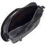 Мужская сумка через плечо Borsa Leather черная (10256-black): Пол Мужской