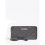Жіночий гаманець Guess Illy Slg Large Zip Around чорний (SWVG7970460-BLA)