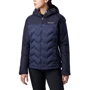 Пуховик Columbia Grand Trek™ Down Jacket 1859641-466 46 темно-синий зимний с капюшоном