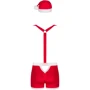 Новогодний эротический костюм Obsessive Mr Claus 2XL/3XL