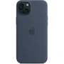 Чехол для iPhone Apple iPhone 15 Plus Silicone Case with MagSafe - Storm Blue (MXQT3ZM/A): Тип аксессуара чехол