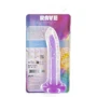 Светящийся в темноте фаллоимитатор ADDICTION Rave 8″ Glow in the Dark Dildo Purple Confetti
