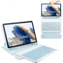 Аксессуар для планшетных ПК BeCover Case Rotatable Smart Keyboard Light Blue for Samsung Galaxy Tab A9 Plus SM-X210/SM-X215/SM-X216 (710332): Цвет голубой