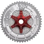 Кассета 11-k 11-51T SUN RACE MX8 MTB алюминиевый паук Metallic Silver (CAS-37-00): Тип Кассеты