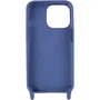 Чехол для iPhone TPU Case two straps California Midnight Blue for iPhone 13: Цвет синий