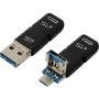 USB-флешка Silicon Power 64GB Mobile C50 USB 3.1/Type-C/microUSB Black (SP064GBUC3C50V1K)