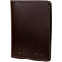 Женская обложка для документов DNK Leather темно-коричневая (DNK-minidoc-R-colF)