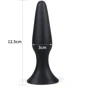 Анальная пробка LoveToy Lure Me Butt Plug L Black