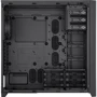 Корпус Corsair Obsidian 750D Airflow Edition Black (CC-9011078-WW): Материал передней панели матовый алюминий