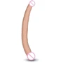 Двухсторонний фаллоимитатор LoveToy King-Sized Realistic Ladykiller Tapered Double 14"