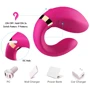 Вибромассажер для пар Boss Series с пультом ДУ - Couple Vibrator Pink USB 9 Function (BS5200030)