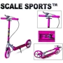 Двухколесный самокат Scooter 470 Pink Ручной Тормоз (787875911): Количество колес 2