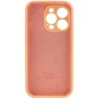 Чехол для iPhone Mobile Case Silicone Case Full Camera Protective Cantaloupe for iPhone 15 Pro Max: Материалы Силикон