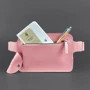 Жіноча поясна сумка Dropbag Mini BlankNote рожева (BN-BAG-6-pink-peach): Фактура матова, Гладка