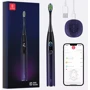 Зубная щетка Oclean X Pro (fioletowy + zielony): Технология чистки звуковая