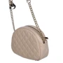 Женская сумка кросс боди Guess Brielle бежевая (HWVG7581690-TAU): Тип ручки На цепочке, Без ручки, Плечевой ремень