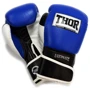 Перчатки боксерские THOR ULTIMATE 14oz /PU /сине-черно-белые