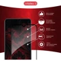 Intaleo Tempered Glass Full Glue Black for Realme Note 60X: Цвет черный