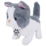 Интерактивная игрушка Pugs at play Серо-белый котенок Sasha (ST-PAP08)