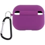 TPU Silicone Case with Carabiner Grape for Apple AirPods Pro 2/Pro фото 1