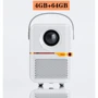 Проектор Hongtop P10 4gb/64gb white: Інтерфейси USB, Wi-Fi, HDMI, Bluetooth