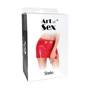Сексуальная виниловая юбка Art of Sex - Stella, XS-M (черный)