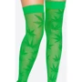 Чулки Leg Avenue 420 Net thigh highs Green