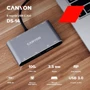 Адаптер Canyon Adapter DS-14 USB-C to 3xUSB+VGA+HDMI+USB-C+3.5mm+RJ45 (CNS-TDS14) фото 5