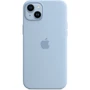 Чохол для iPhone Apple Silicone Case з MagSafe Sky (MQUE3) для iPhone 14 Plus